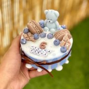 Персонализирана ароматна свещ „Мече“- ръчно изработен подарък | Ccandles Art