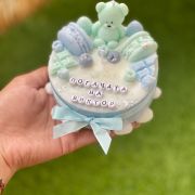 Персонализирана ароматна свещ „Мече“- ръчно изработен подарък | Ccandles Art