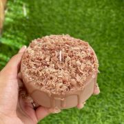 Ароматна свещ тортичка „Cocoa delight“ – ръчно изработен подарък | Ccandles Art