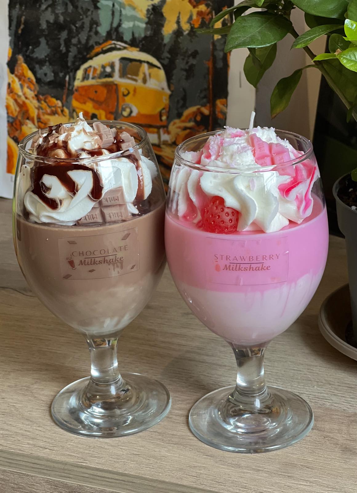 Ароматна свещ „Мilkshake“ | Ccandles Art